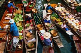 Can Tho Floating market